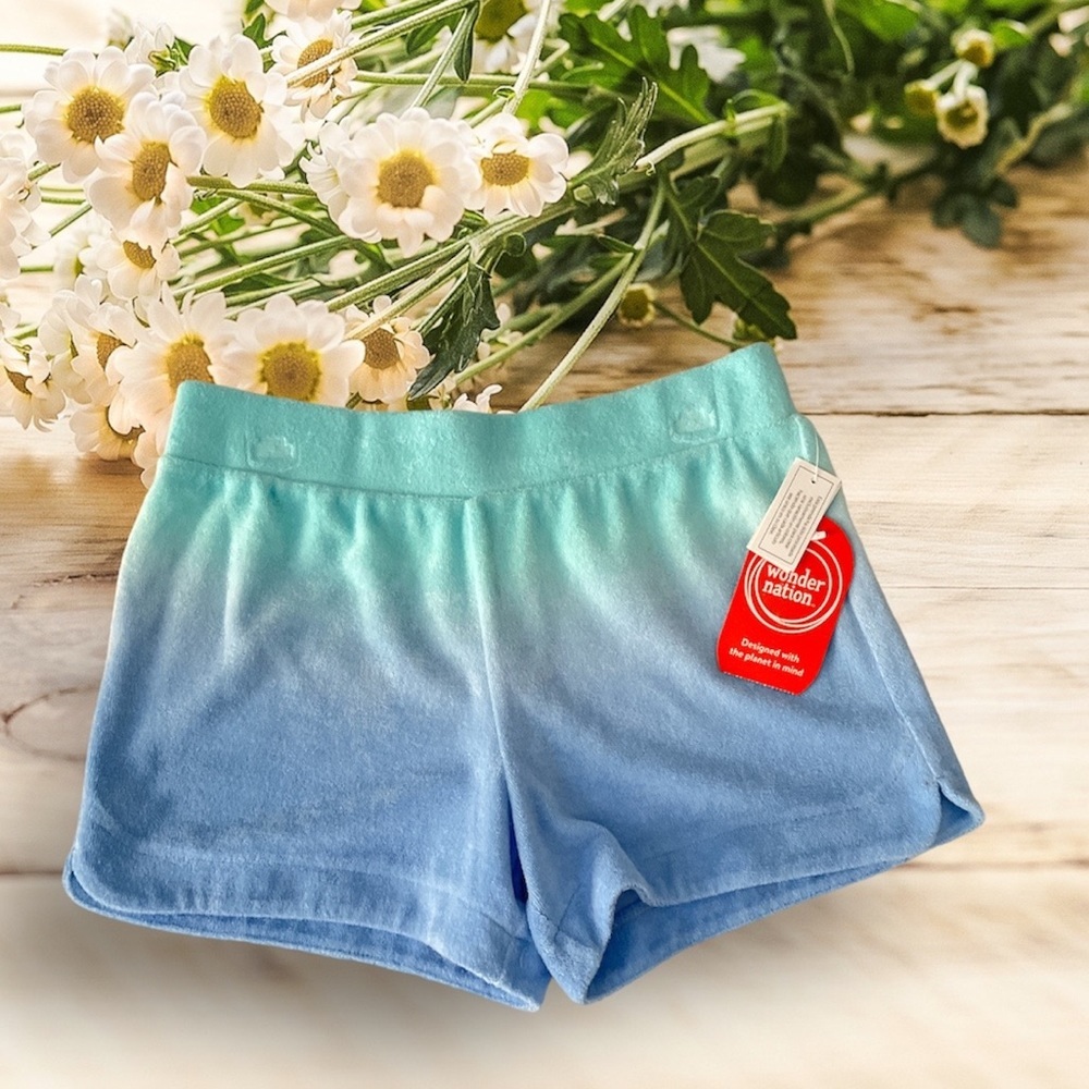 Wonder Nation Girls’ Towel Terry Shorts, Size XL (14-16)